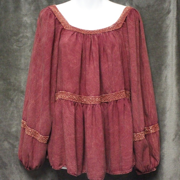 boho smock top